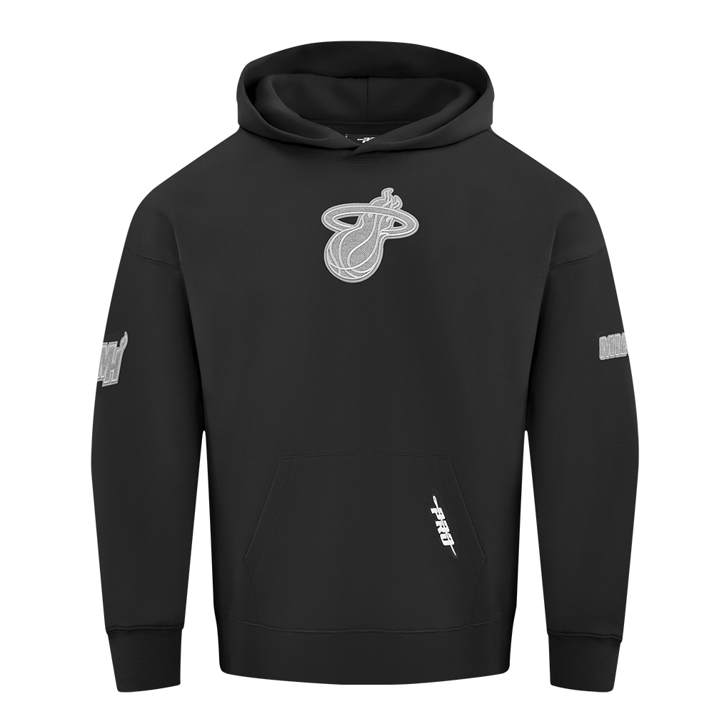 SUDADERA CON GORRO NBA MIAMI HEAT REVERSE FRENCH TERRY