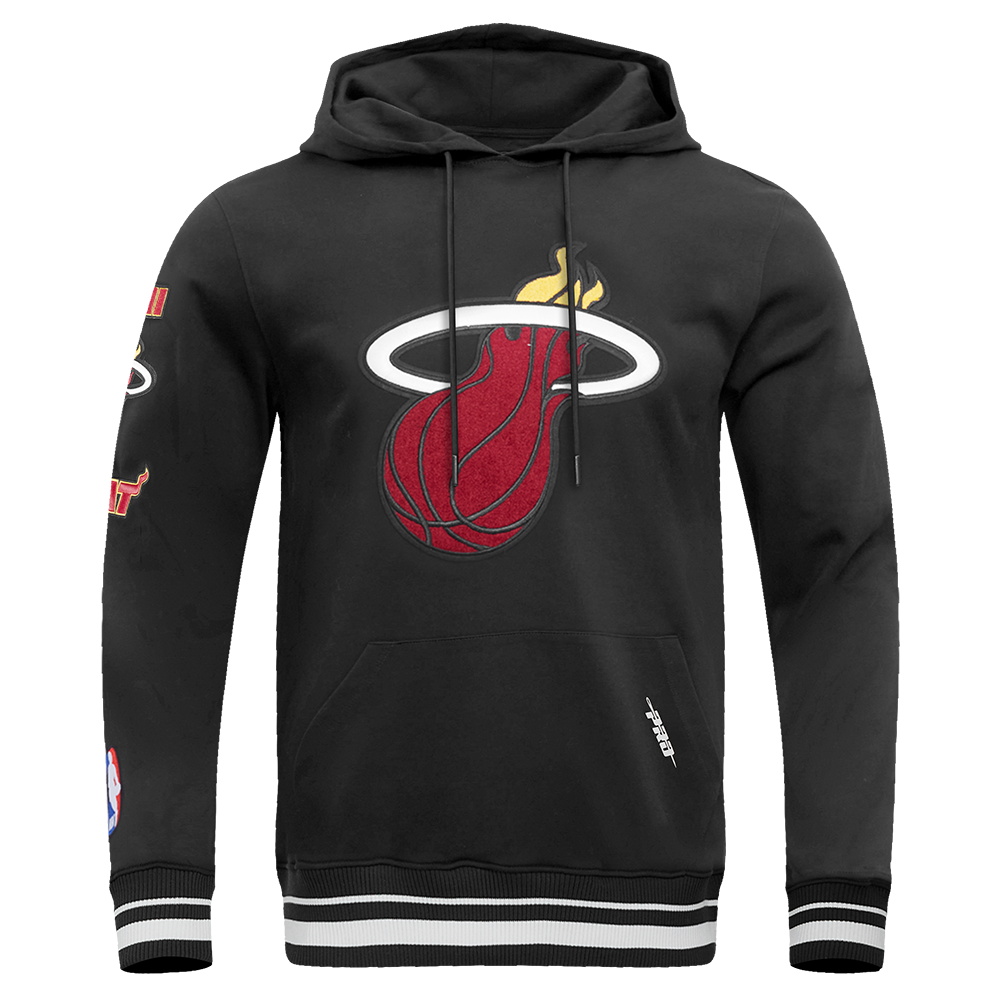 SUDADERA CON GORRO NBA MIAMI HEAT RETRO CLASSICS