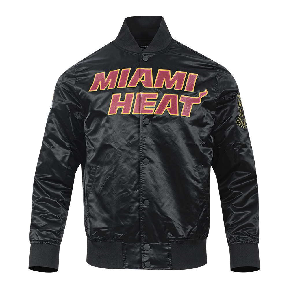 CHAMARRA DE SATÍN NBA MIAMI HEAT CLASSIC SATIN