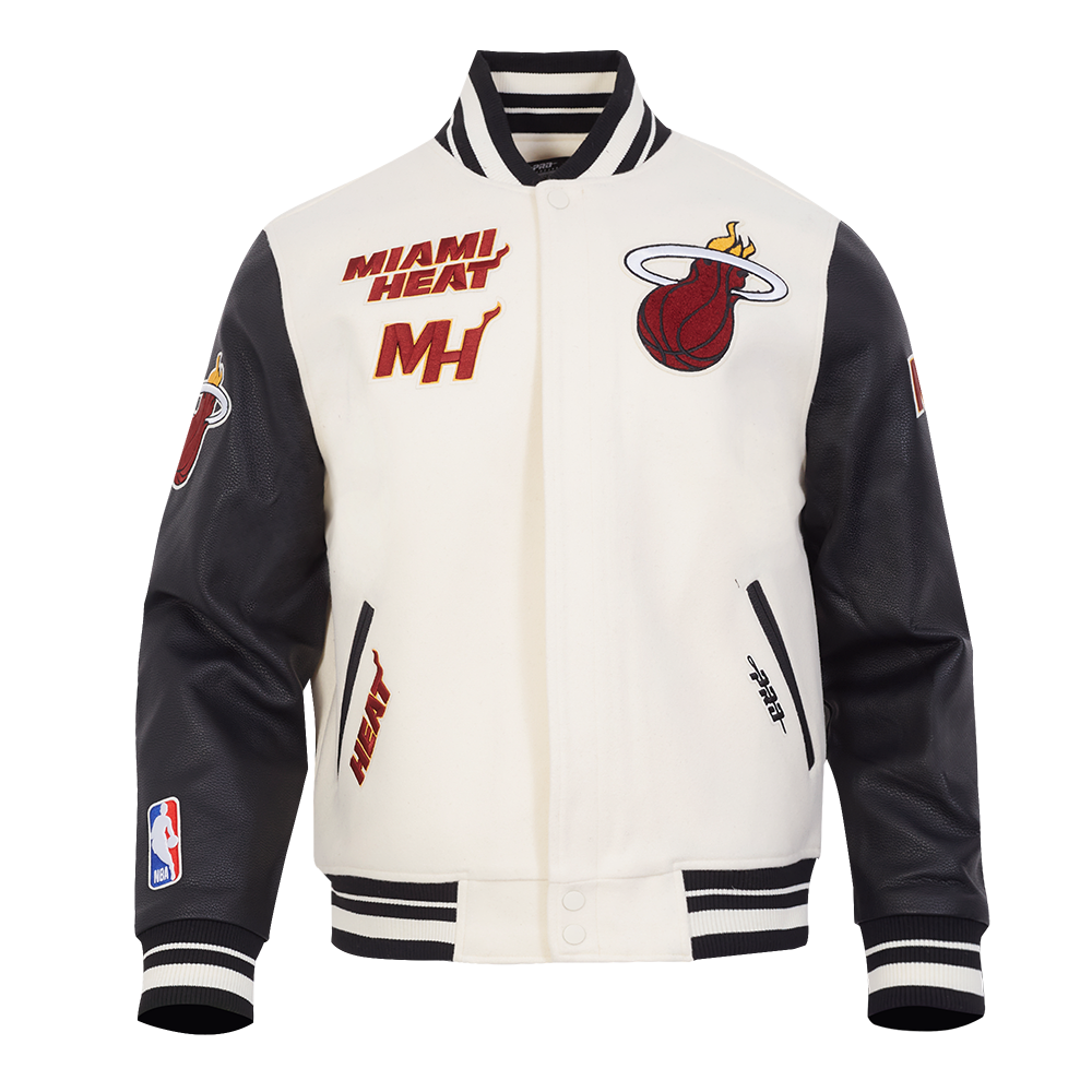 CHAMARRA UNIVERSITARIA NBA MIAMI HEAT RETRO CLASSICS