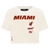 PLAYERA CROP NBA MIAMI HEAT RETRO CLASSICS PARA MUJER