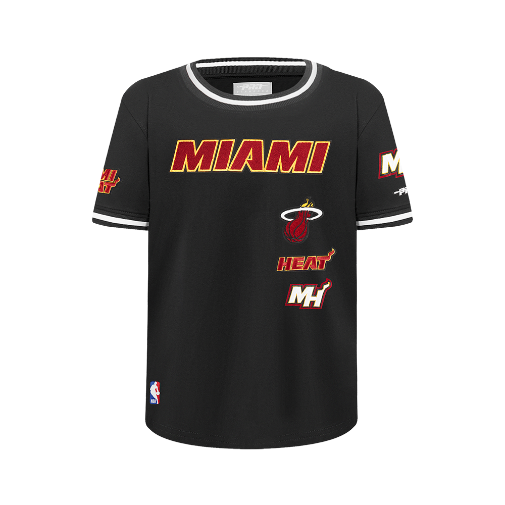 PLAYERA NBA MIAMI HEAT RETRO CLASSICS PARA NIÑO JUNIOR