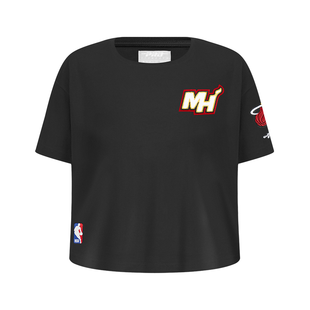 PLAYERA NBA MIAMI HEAT CLASSIC ESSENTIALS PARA NIÑA JUNIOR