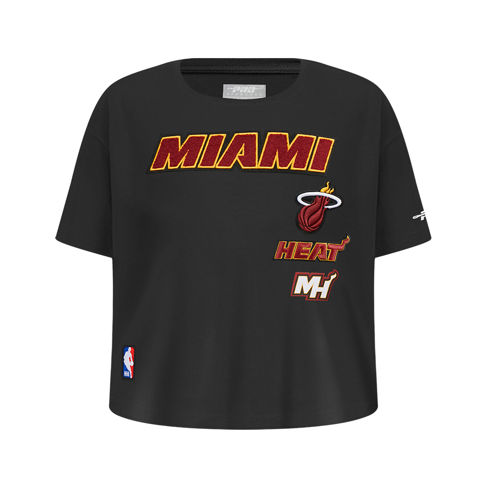 PLAYERA NBA MIAMI HEAT RETRO CLASSICS PARA NIÑA JUNIOR