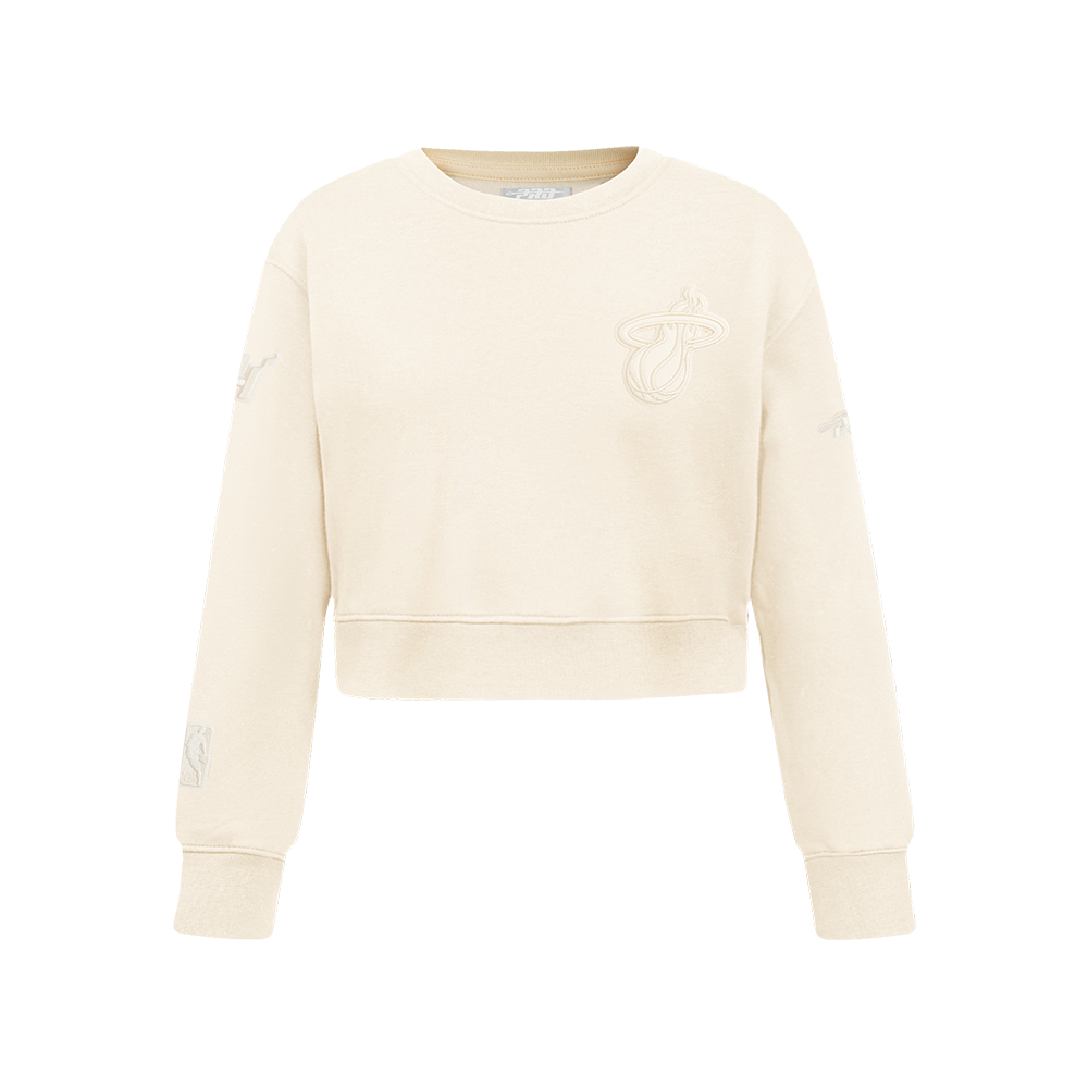 SUDADERA DE CUELLO REDONDO NBA MIAMI HEAT NEUTRAL PARA NIÑA JUNIOR