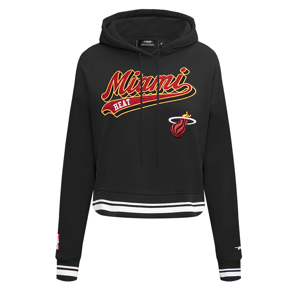 SUDADERA CON GORRO NBA MIAMI HEAT  PARA MUJER