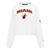 SUDADERA DE CUELLO REDONDO NBA MIAMI HEAT CLASSIC CHENILLE PARA MUJER