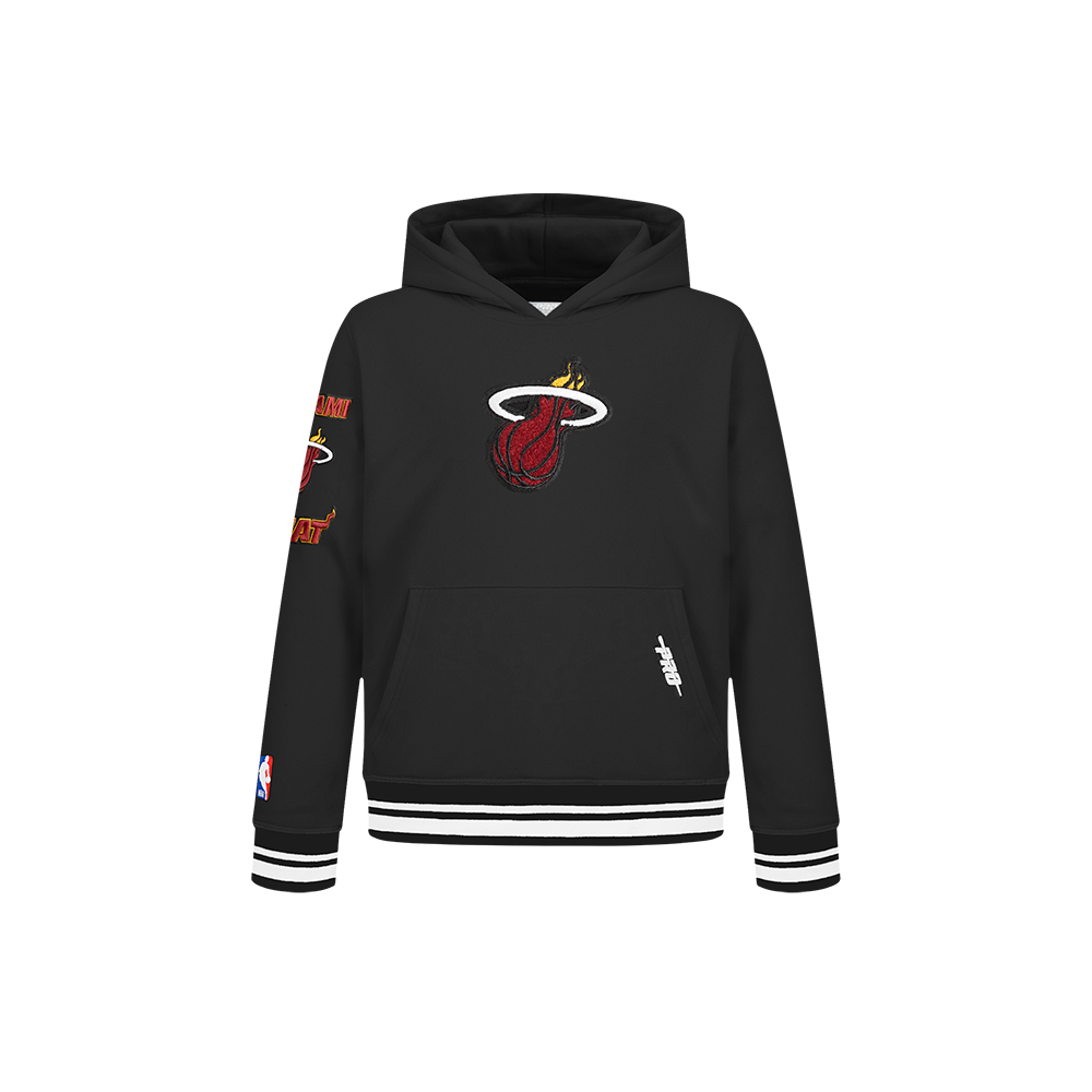 SUDADERA CON CIERRE NBA MIAMI HEAT CLASSIC ESSENTIALS PARA NIÑA