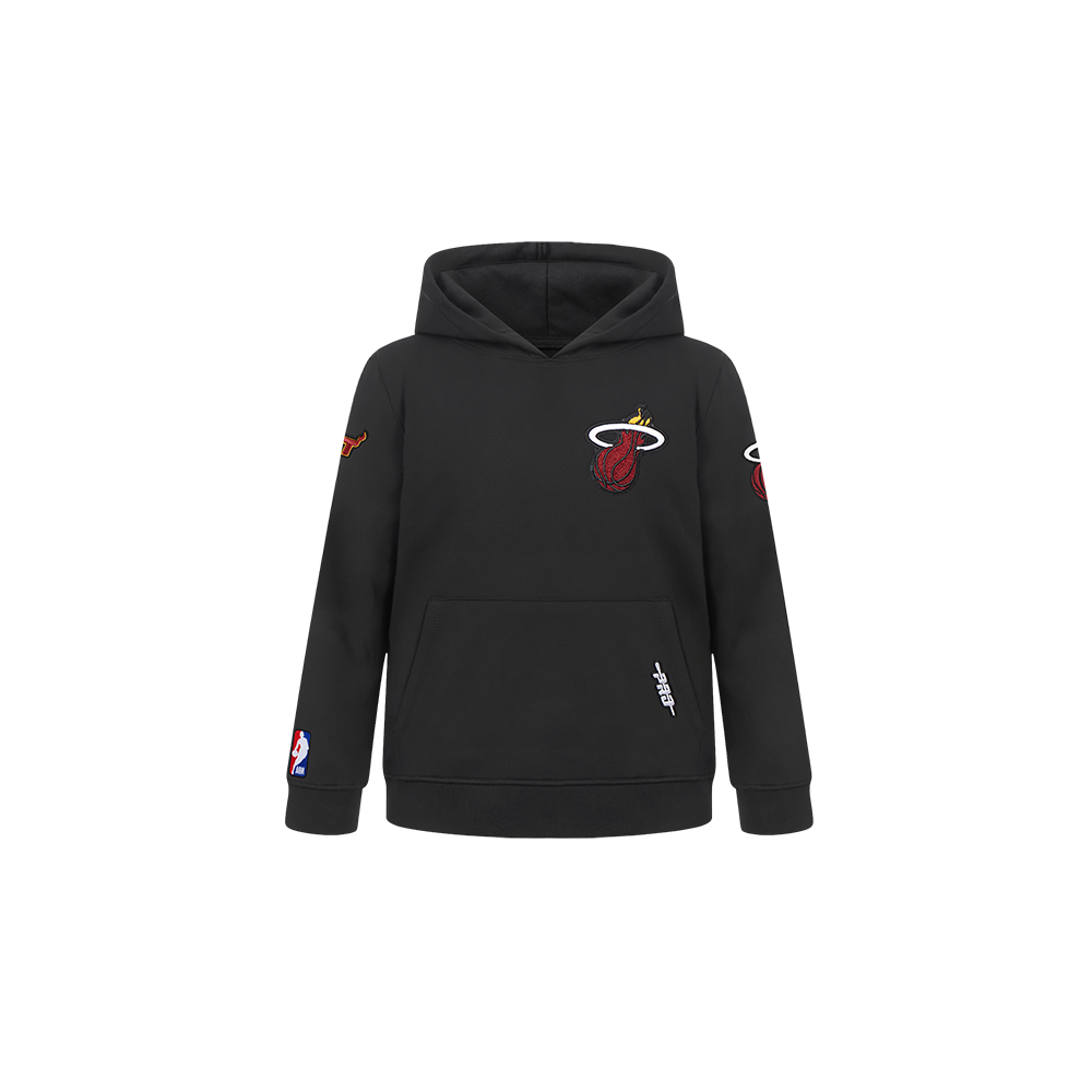 SUDADERA CON GORRO NBA MIAMI HEAT CLASSIC CHENILLE PARA BEBÉ NIÑO