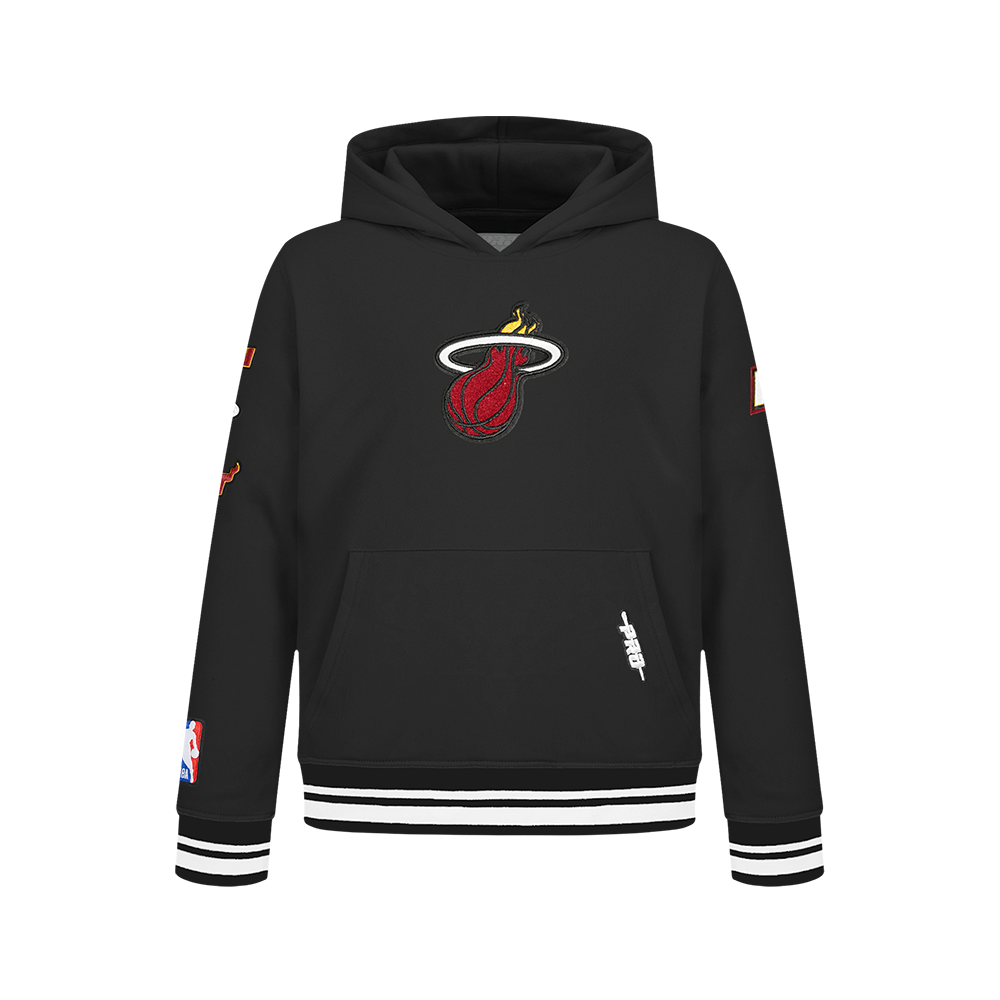 SUDADERA CON GORRO NBA MIAMI HEAT RETRO CLASSICS PARA BEBÉ NIÑO