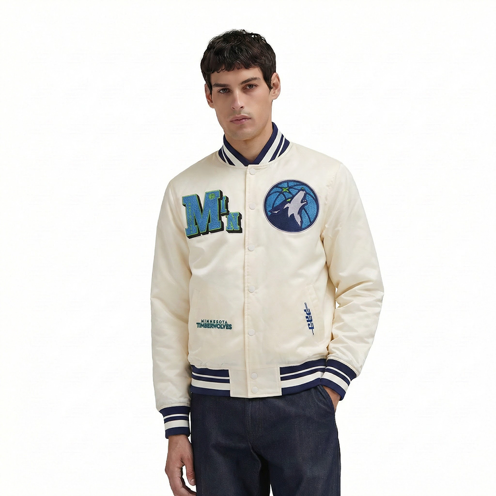 CHAMARRA DE SATIN NBA MINNESOTA TIMBERWOLVES BEST OF