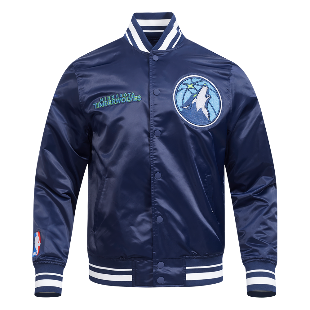CHAMARRA DE SATÍN NBA MINNESOTA TIMBERWOLVES RETRO CLASSICS