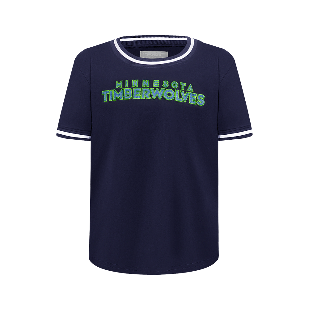 PLAYERA NBA MINNESOTA TIMBERWOLVES CLASSIC CHENILLE PARA NIÑO JUNIOR