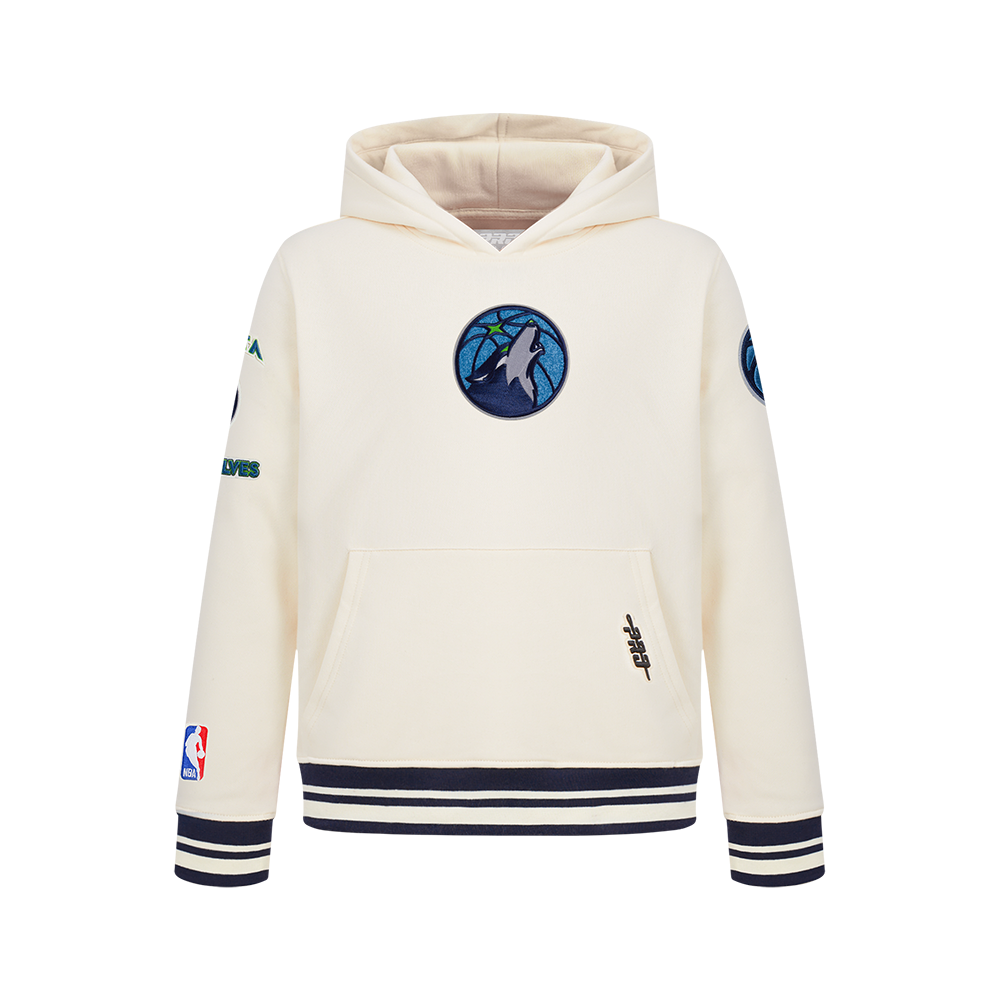 SUDADERA DE CUELLO REDONDO NBA MINNESOTA TIMBERWOLVES RETRO CLASSICS PARA NIÑO JUNIOR