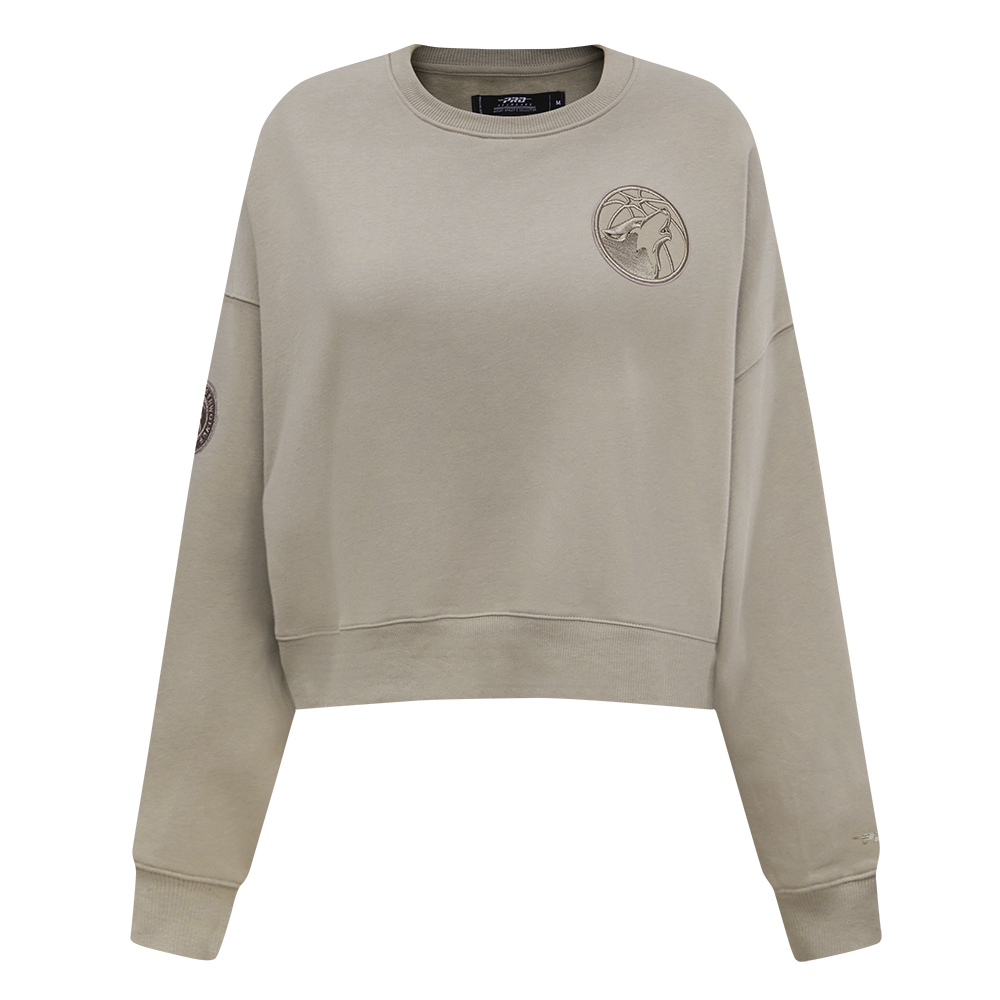 SUDADERA DE CUELLO REDONDO NBA MINNESOTA TIMBERWOLVES NEUTRAL PARA MUJER