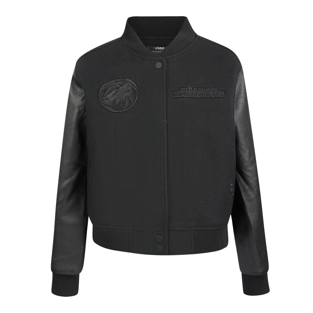 CHAMARRA UNIVERSITARIA NBA MINNESOTA TIMBERWOLVES CLASSIC 3BK PARA MUJER