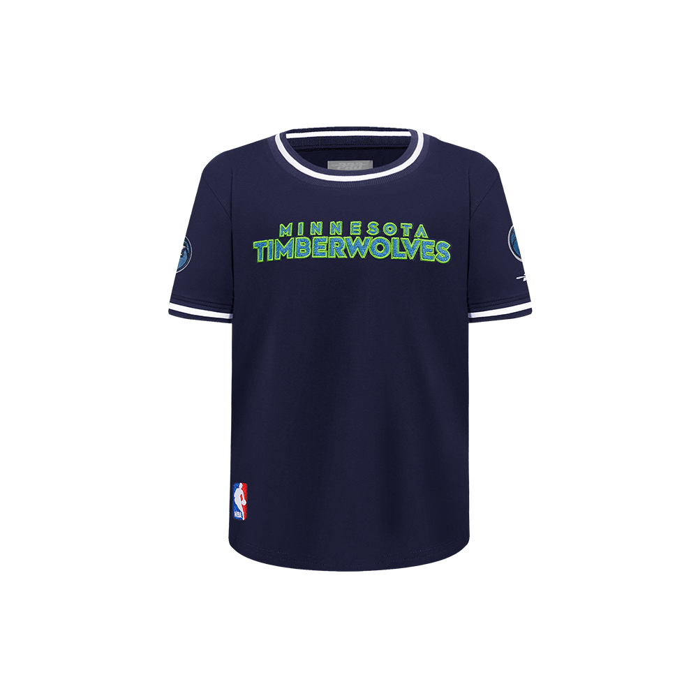 PLAYERA NBA MINNESOTA TIMBERWOLVES CLASSIC CHENILLE PARA NIÑO