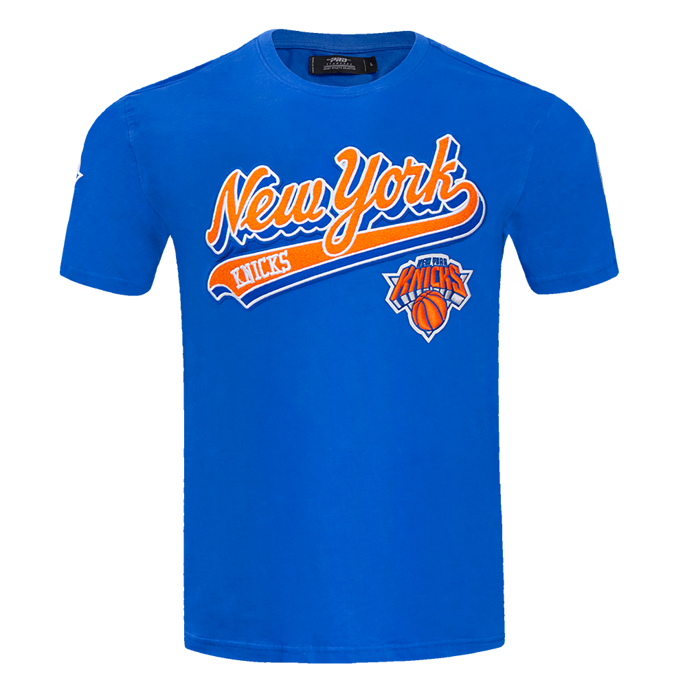 PLAYERA NBA NEW YORK KNICKS SCRIPT TAIL