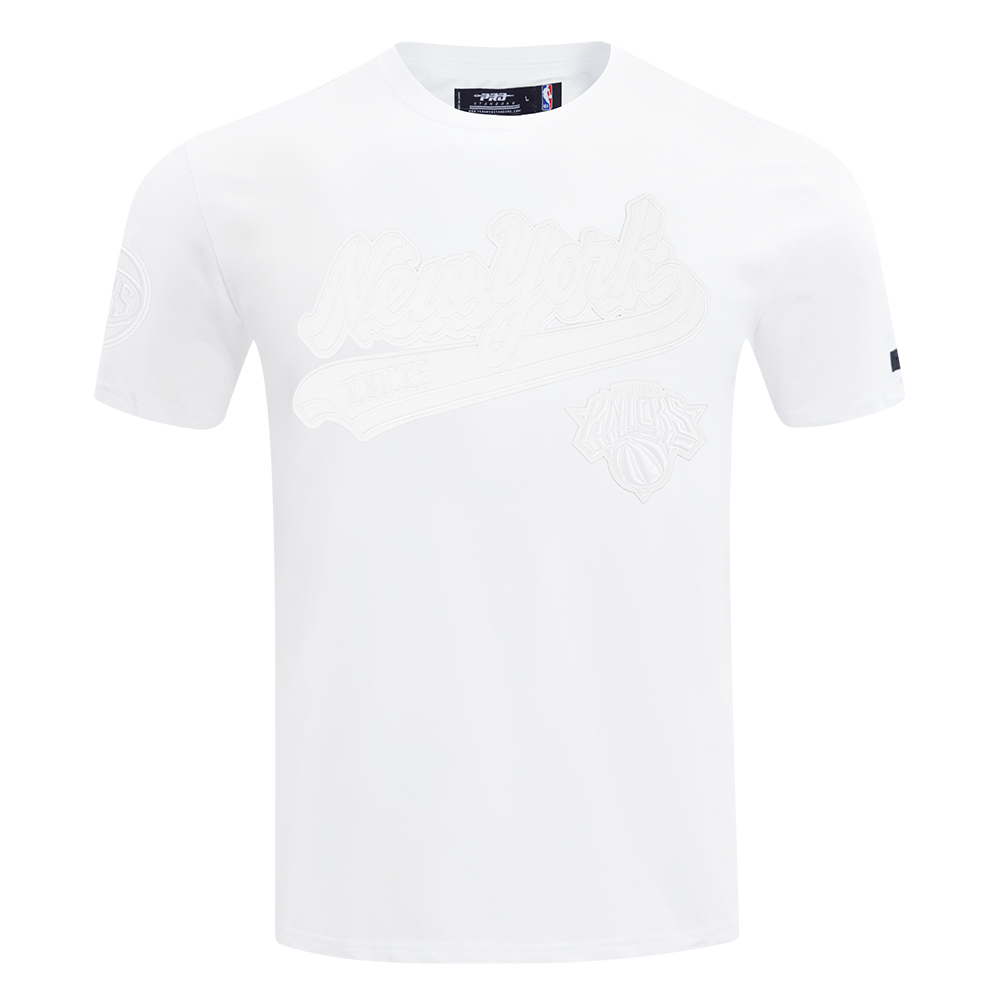 PLAYERA NBA NEW YORK KNICKS WHITE OUT