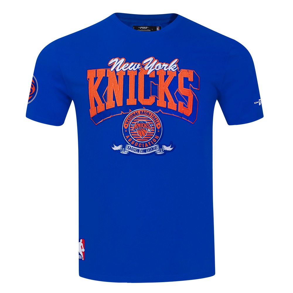 PLAYERA NBA NEW YORK KNICKS TEAM BADGE