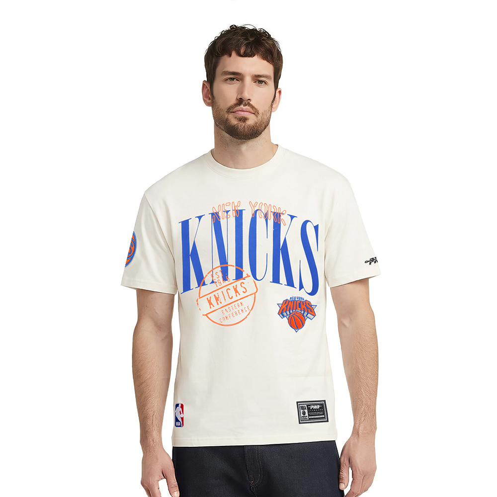 PLAYERA NBA NEW YORK KNICKS STAMPED