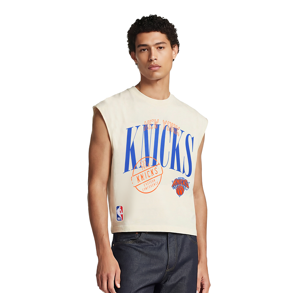 PLAYERA NBA NEW YORK KNICKS STAMPED