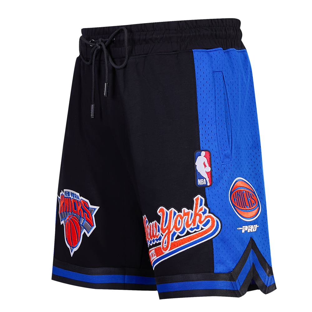 SHORTS DE BASKETBALL NBA NEW YORK KNICKS SCRIPT TAIL