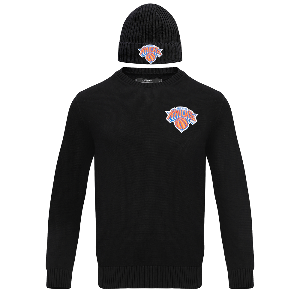 SET NBA NEW YORK KNICKS KNIT BOX SET