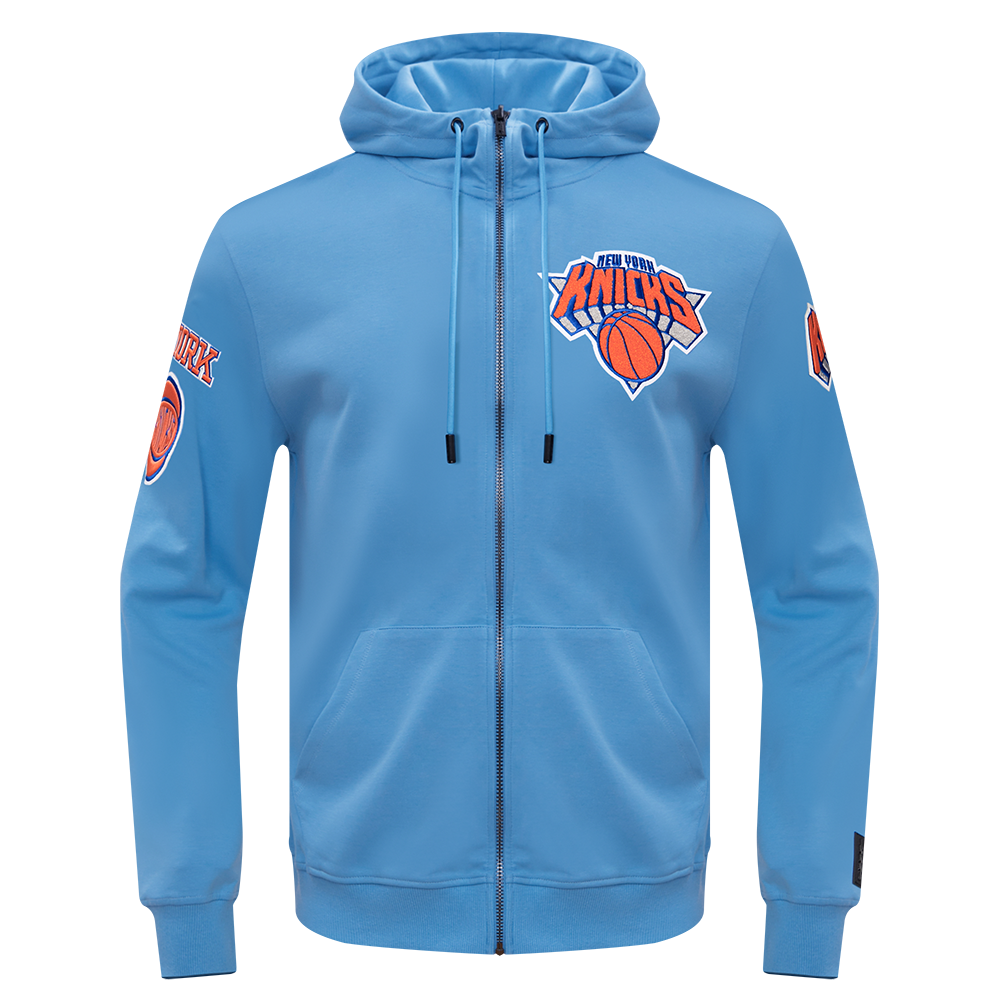 SUDADERA CON GORRO NBA NEW YORK KNICKS CLASSIC CHENILLE