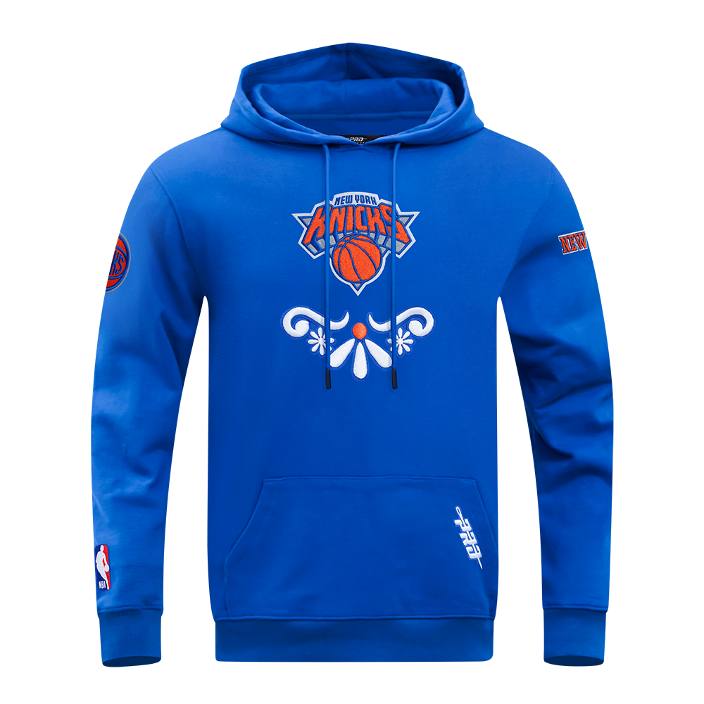 SUDADERA CON GORRO NBA NEW YORK KNICKS SUGAR SKULL