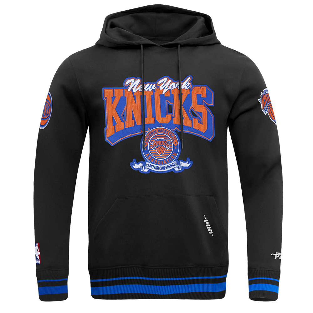 SUDADERA CON GORRO NBA NEW YORK KNICKS TEAM BADGE