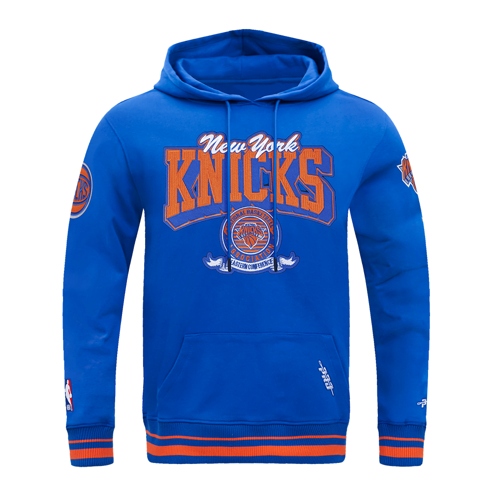 SUDADERA CON GORRO NBA NEW YORK KNICKS TEAM BADGE