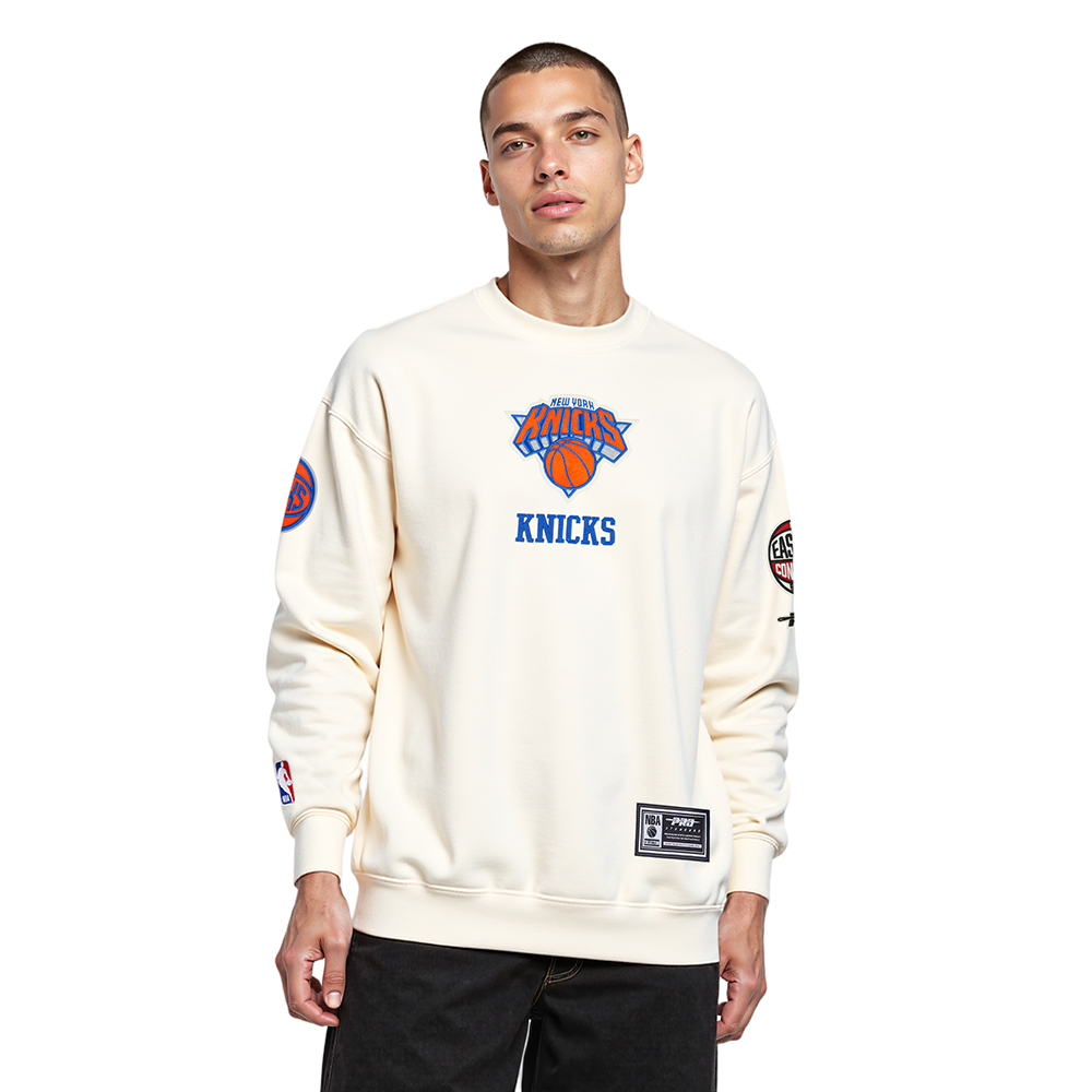 SUDADERA DE CUELLO REDONDO NBA NEW YORK KNICKS MODERN ORIGINALS