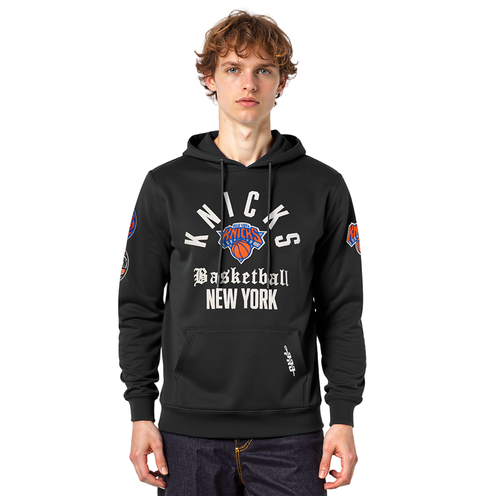 SUDADERA CON GORRO NBA NEW YORK KNICKS MODERN ORIGINALS