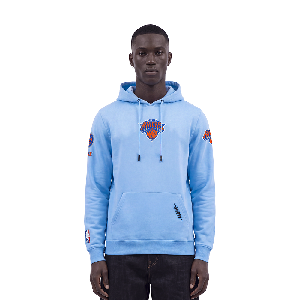 SUDADERA CON GORRO NBA NEW YORK KNICKS CLASSIC CHENILLE