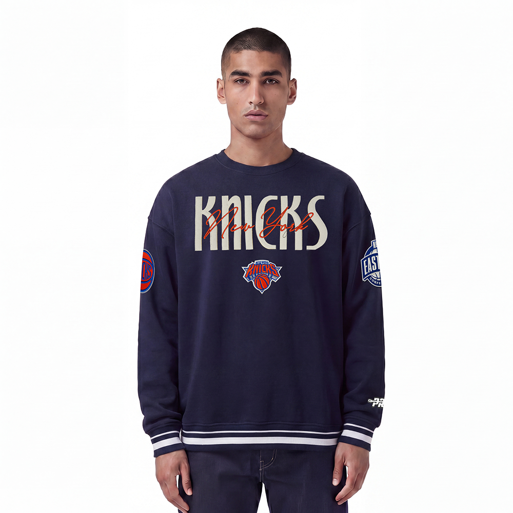 SUDADERA DE CUELLO REDONDO NBA NEW YORK KNICKS ORIGINAL PLAYERS