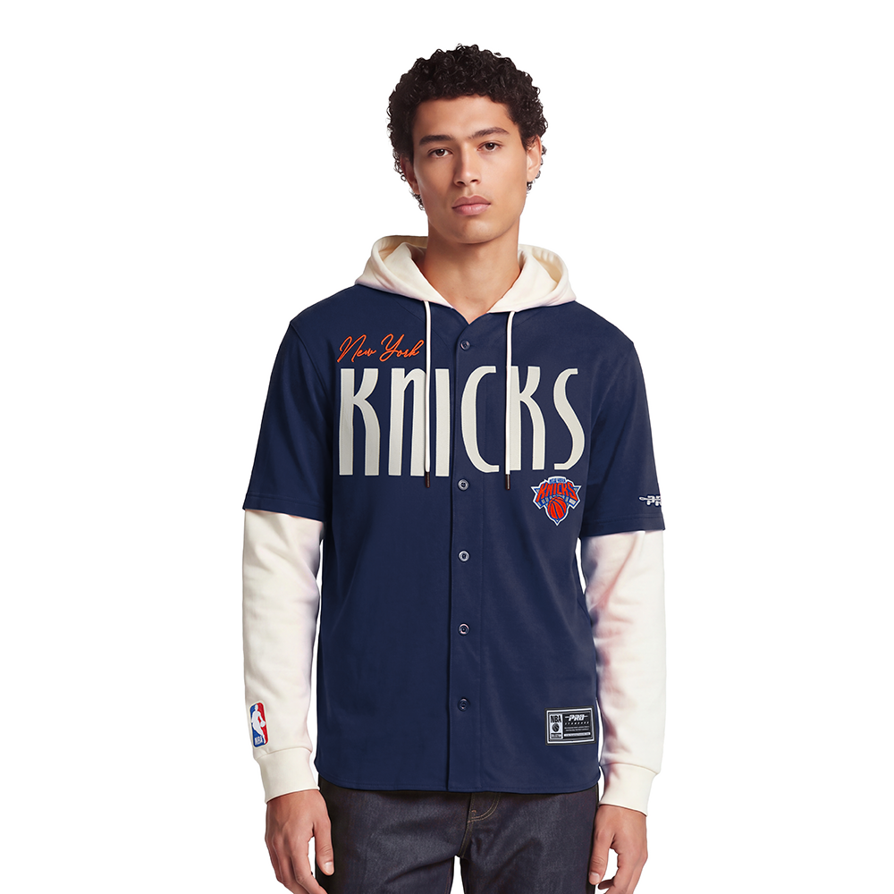 SUDADERA CON GORRO NBA NEW YORK KNICKS ORIGINAL PLAYERS