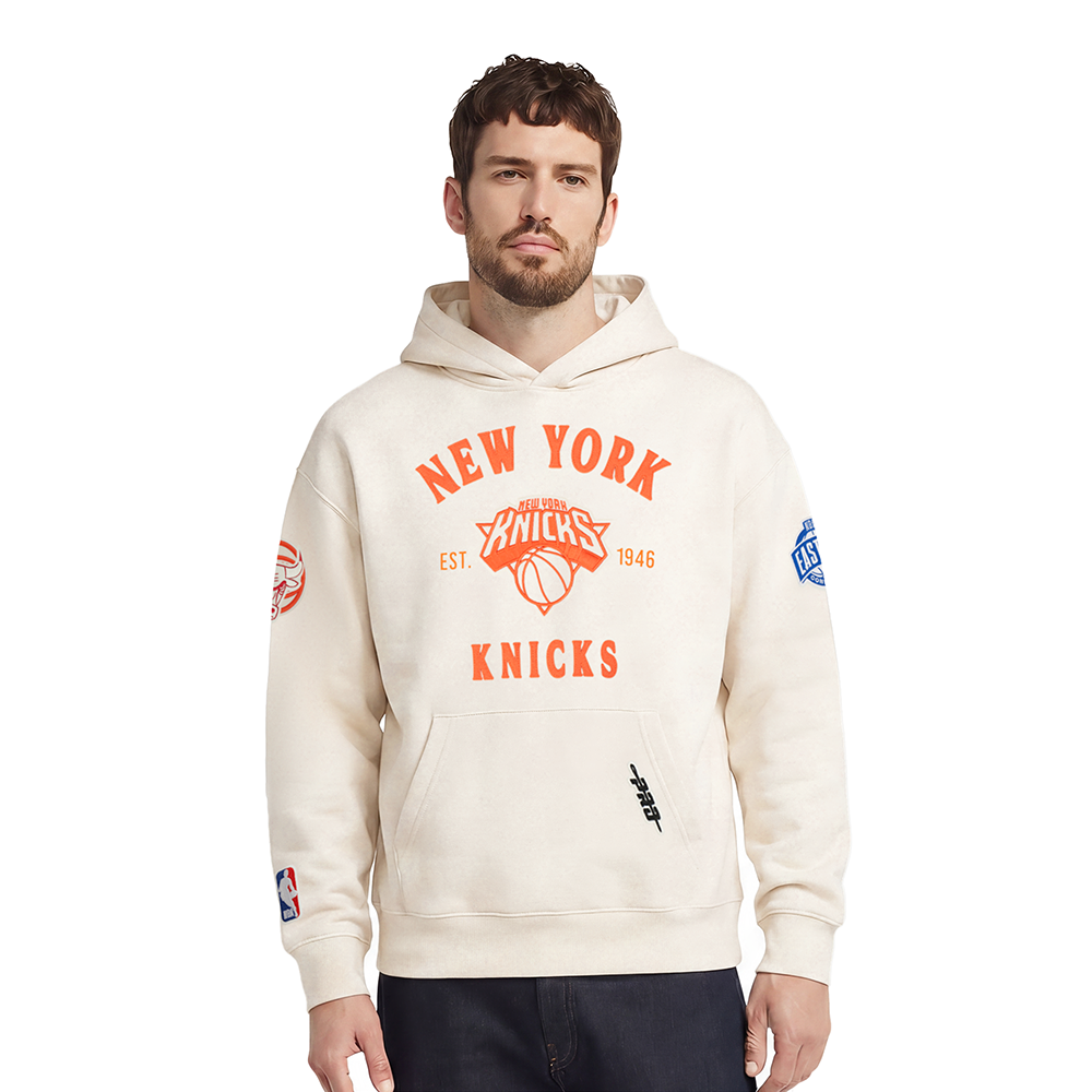 SUDADERA CON GORRO NBA NEW YORK KNICKS FIRST TEAM
