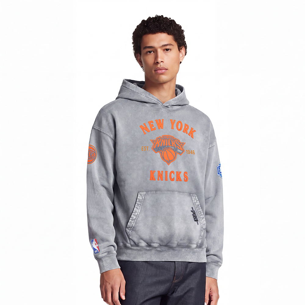 SUDADERA CON GORRO NBA NEW YORK KNICKS FIRST TEAM