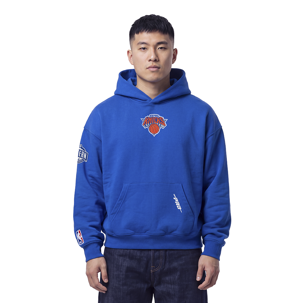 SUDADERA CON GORRO NBA NEW YORK KNICKS PLAYBACK