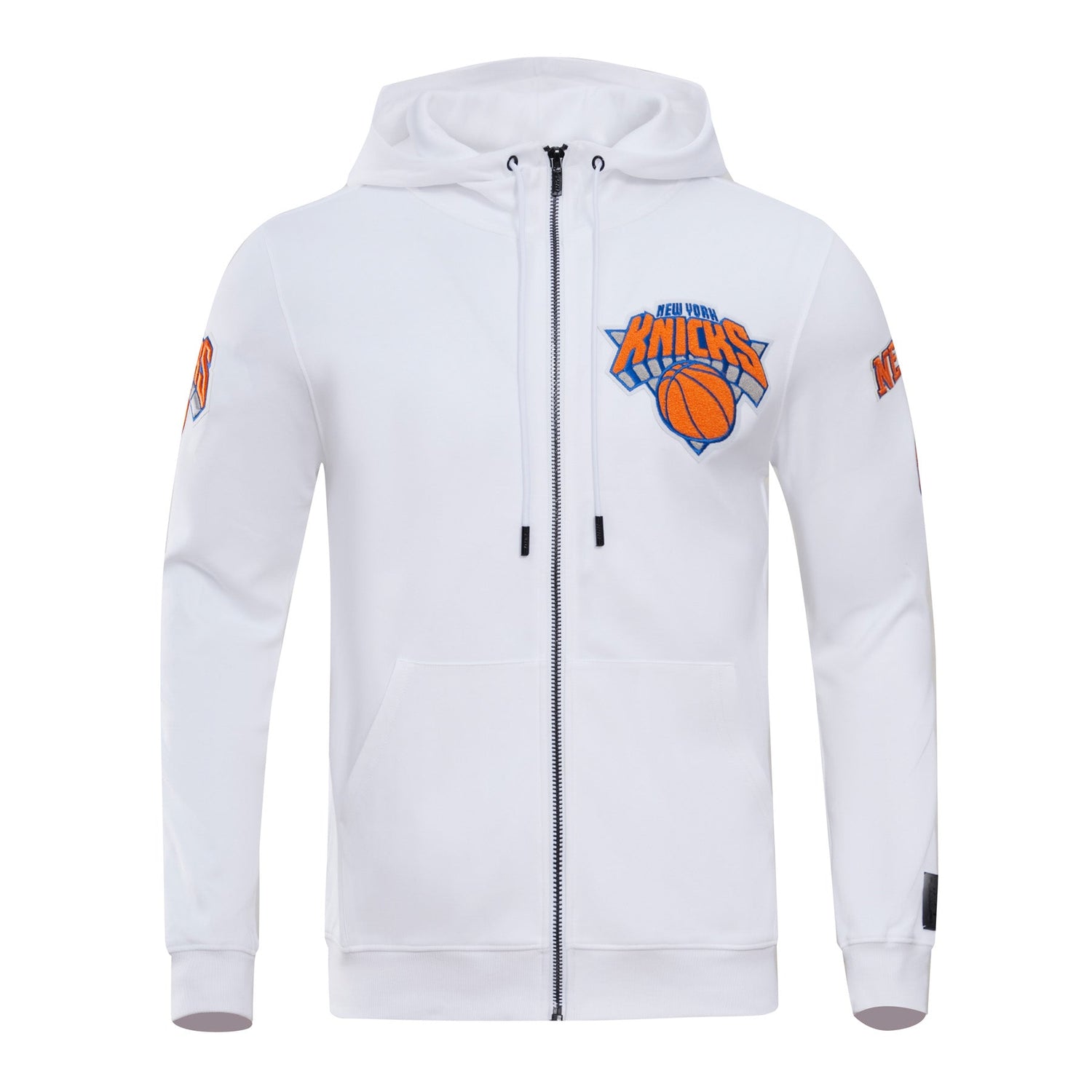 SUDADERA CON CIERRE NBA NEW YORK KNICKS CLASSIC CHENILLE