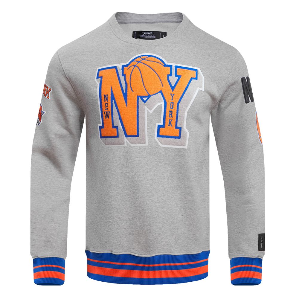 SUDADERA DE CUELLO REDONDO NBA NEW YORK KNICKS MASH UP