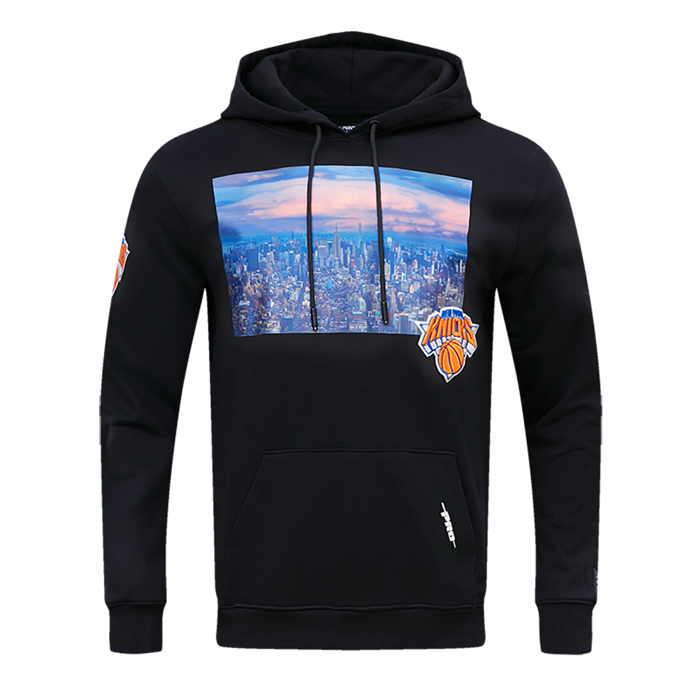 SUDADERA CON GORRO NBA NEW YORK KNICKS CITY SCAPE