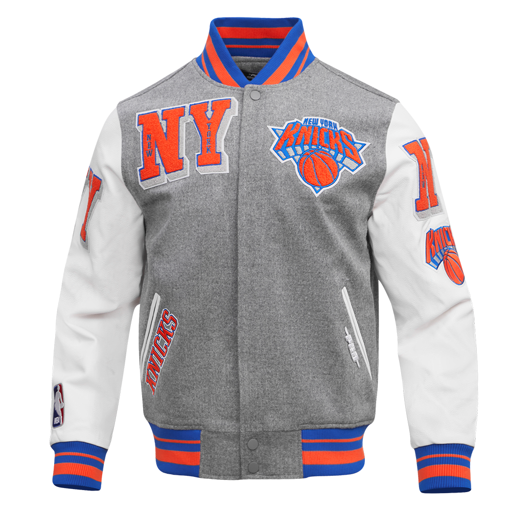 CHAMARRA UNIVERSITARIA NBA NEW YORK KNICKS MASH UP