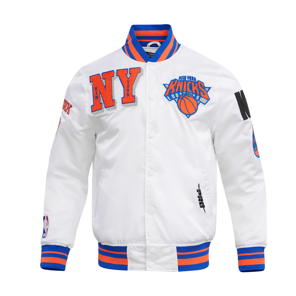 CHAMARRA DE SATÍN NBA NEW YORK KNICKS MASH UP