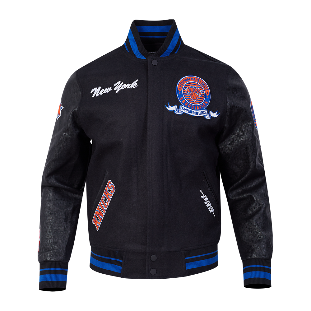 CHAMARRA UNIVERSITARIA NBA NEW YORK KNICKS TEAM BADGE