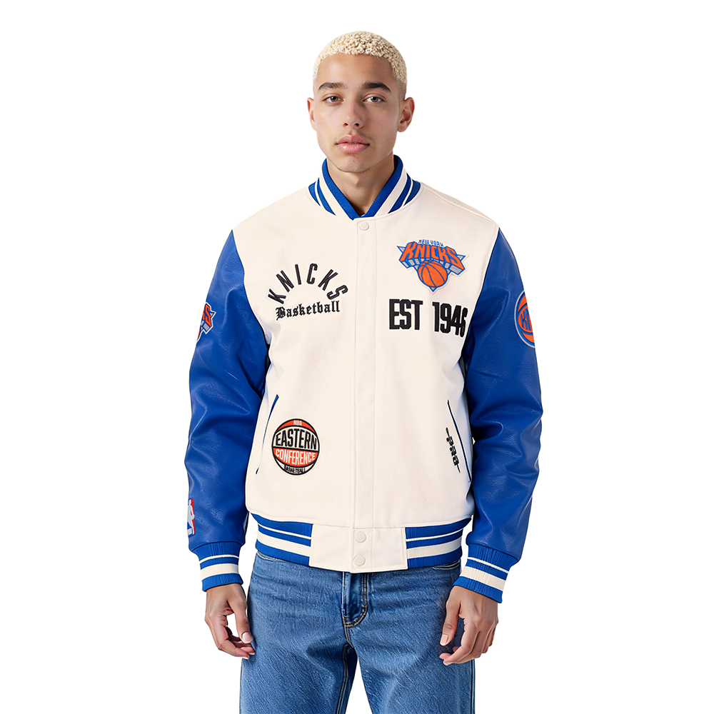 CHAMARRA UNIVERSITARIA NBA NEW YORK KNICKS MODERN ORIGINALS
