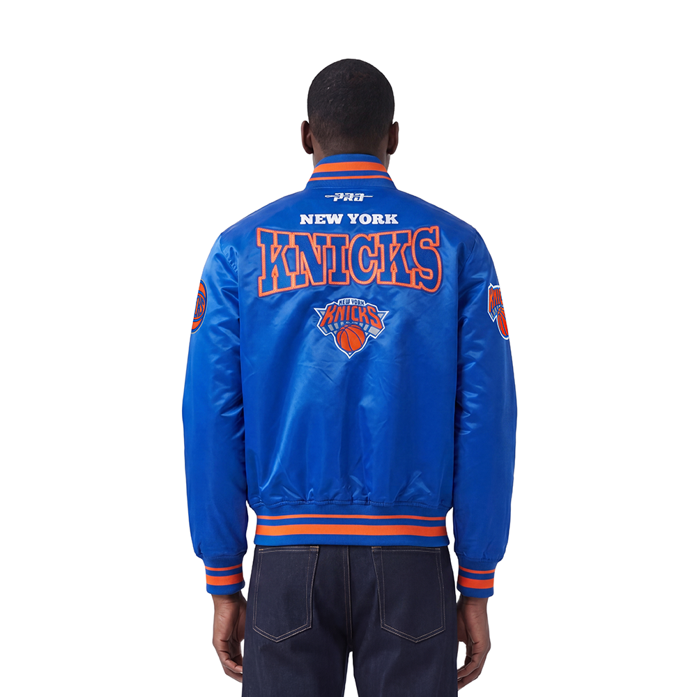 CHAMARRA DE SATIN NBA NEW YORK KNICKS DAY ONE