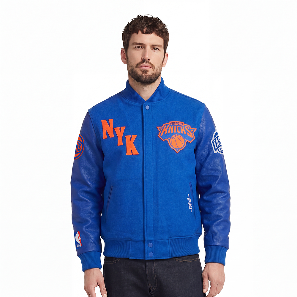 CHAMARRA UNIVERSITARIA NBA NEW YORK KNICKS FIRST TEAM