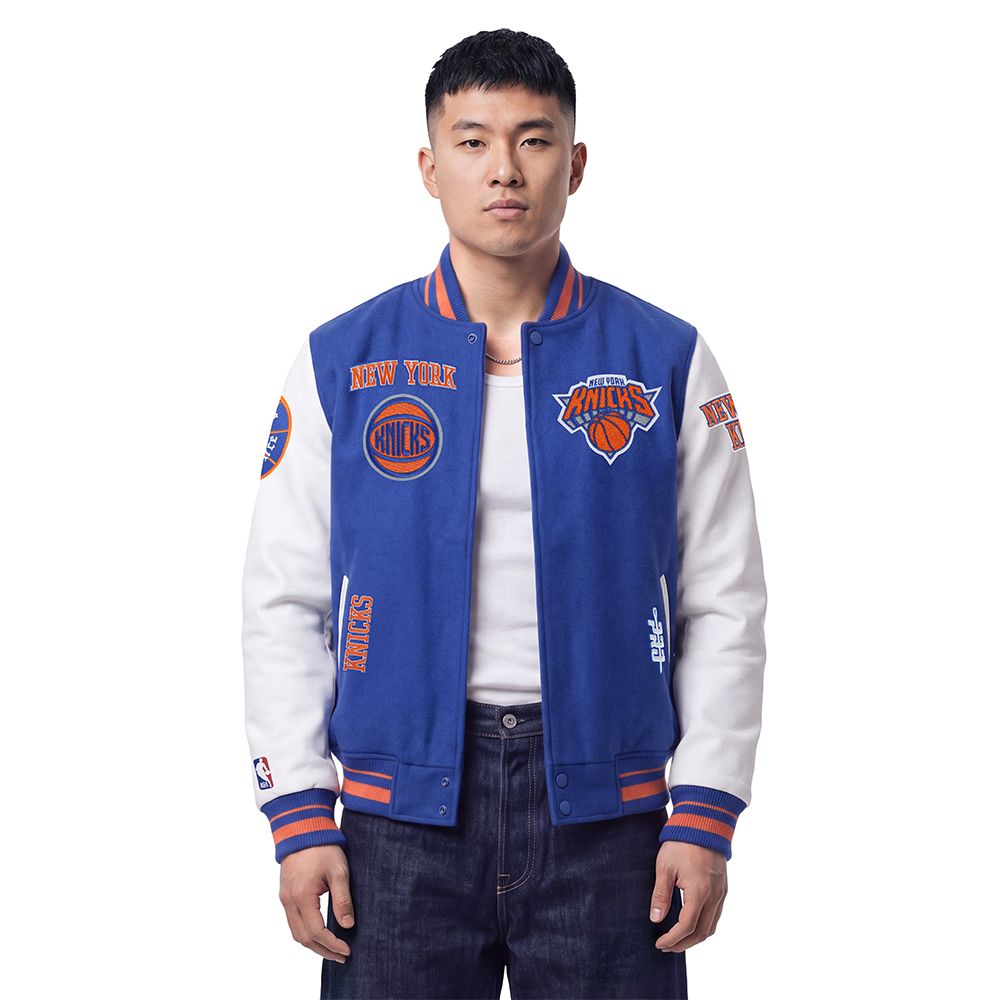 CHAMARRA UNIVERSITARIA NBA NEW YORK KNICKS RETRO CLASSICS